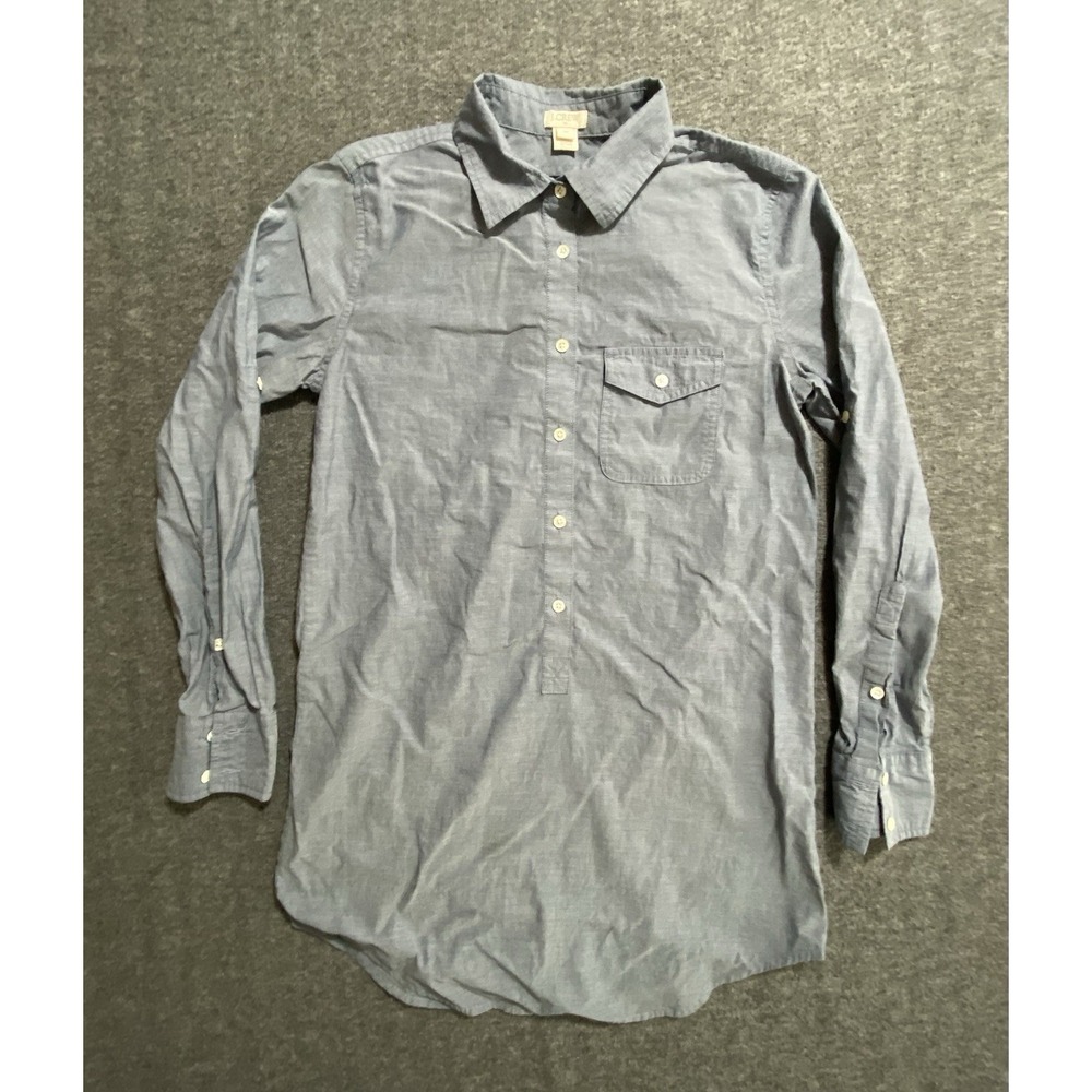 J Crew Long Sleeve Dress Gray Size XXS